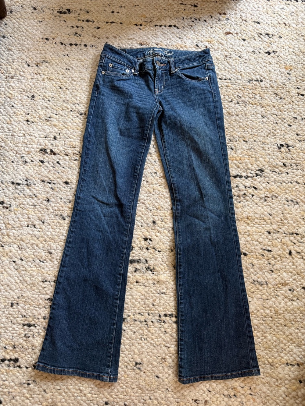 American Eagle Favorite Boyfriend Jeans Size 4 long
